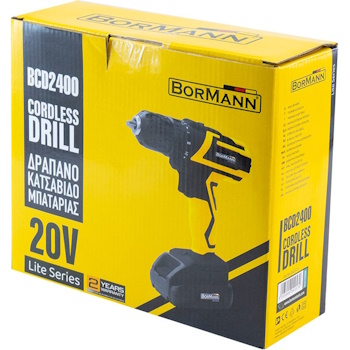 Bormann Lite akumulatorska bušilica 20V set BCD2400-6