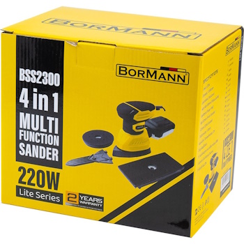 Bormann Lite vibraciona brusilica 4u1 220W BSS2300 Bormann Lite vibraciona brusilica 4u1 220W BSS2300