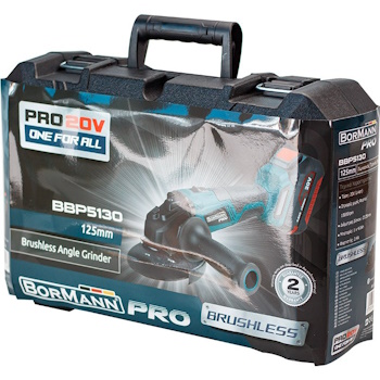 Bormann Pro aku ugaona brusilica 20V BBP5130 Bormann Pro aku ugaona brusilica 20V BBP5130
