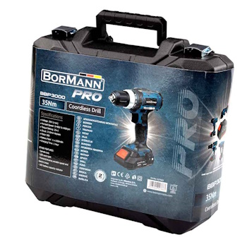 Bormann Pro akumulatorska bušilica 20V set BBP3000-7