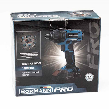 Bormann Pro akumulatorski udarni zavijač 20V BBP3300 Bormann Pro akumulatorski udarni zavijač 20V BBP3300