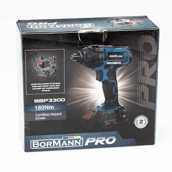 Bormann Pro akumulatorski udarni zavijač 20V BBP3300-5