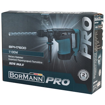 Bormann Pro udarna čekić bušilica SDS max 1100W BPH7600 Bormann Pro udarna čekić bušilica SDS max 1100W BPH7600