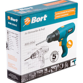 Bort odvrtač električni BSM-250x2 Bort odvrtač električni BSM-250x2