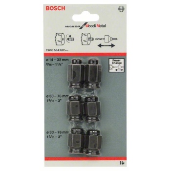 Bosch 6-delni set prelaznih adaptera 2608584682 Bosch 6-delni set prelaznih adaptera 2608584682