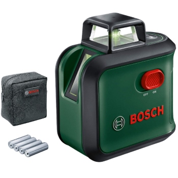 Bosch AdvancedLevel 360 samonivelišući laser za linije sa zelenim zrakom, 3 linije 0603663B03
