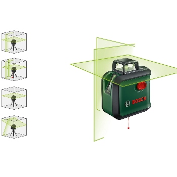 Bosch AdvancedLevel 360 samonivelišući laser za linije sa zelenim zrakom, 3 linije 0603663B03-1