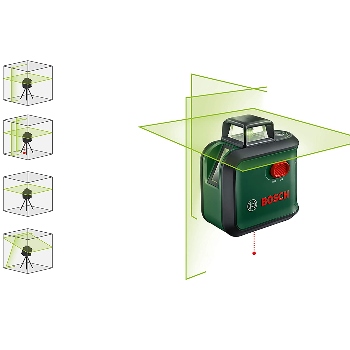 Bosch AdvancedLevel 360 samonivelišući laser za linije sa zelenim zrakom, 3 linije 0603663B03 Bosch AdvancedLevel 360 samonivelišući laser za linije sa zelenim zrakom, 3 linije 0603663B03