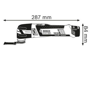 Bosch akumulatorski višenamenski alat GOP 12V-28 SOLO Professional 06018B5001-1