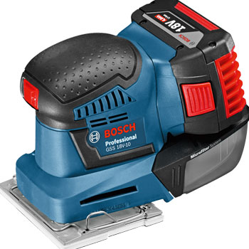 Bosch akumulatorska vibraciona brusilica GSS 18V-10 Professional 06019D0201 Bosch akumulatorska vibraciona brusilica GSS 18V-10 Professional 06019D0201