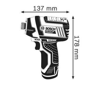 Bosch akumulatorski vibracioni odvrtač GDR 12V-105 Professional 06019A6901-1