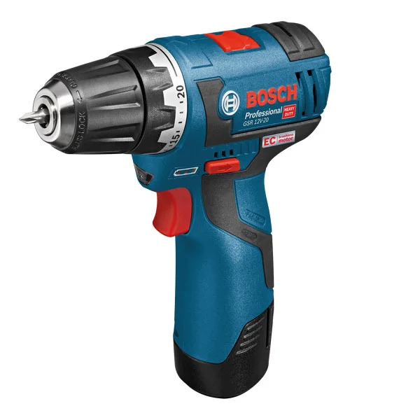 Bosch akumulatorska bušilica-odvrtač GSR 12V-20 Professional 06019D4001