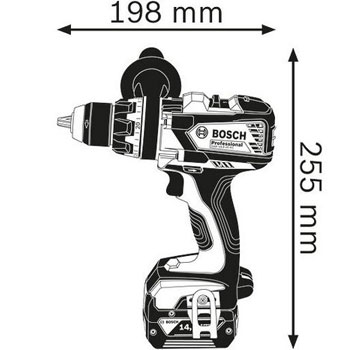 Bosch akumulatorska bušilica-odvrtač GSR 14,4 VE-EC Professional 06019F1001-1
