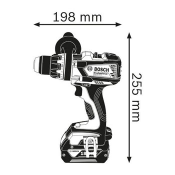 Bosch akumulatorska bušilica-odvrtač GSR 18 VE-EC Professional 06019F1100 Bosch akumulatorska bušilica-odvrtač GSR 18 VE-EC Professional 06019F1100