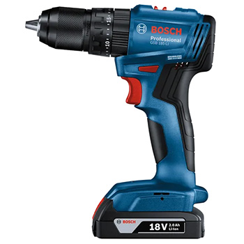 Bosch akumulatorska vibraciona bušilica-odvrtač GSB 185-Li Professional, 1× GBA 18V 2.0 Ah, punjač, kofer, 23-delni set pribora 06019K3102 Bosch akumulatorska vibraciona bušilica-odvrtač GSB 185-Li Professional, 1× GBA 18V 2.0 Ah, punjač, kofer, 23-delni set pribora 06019K3102