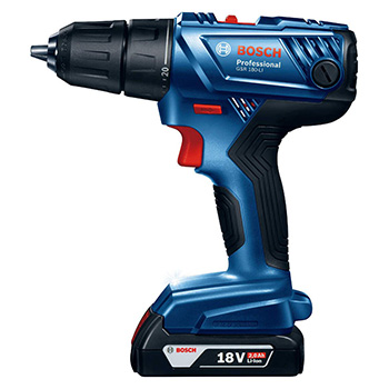 Bosch akumulatorska bušilica-odvrtač GSR 180-Li 18V 2x2,0Ah u koferu + 23-delni set pribora 06019F810A-2