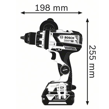 Bosch akumulatorska bušilica-odvrtač GSR 18V-85 C Professional 06019G0100-1