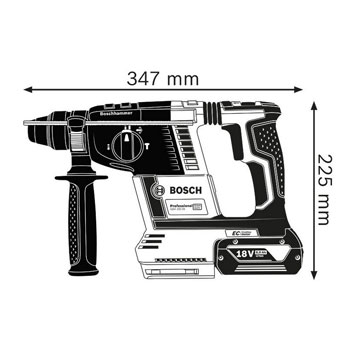 Bosch akumulatorski elektro-pneumatski čekić za bušenje sa SDS-plus prihvatom GBH 18V-26 Professional 0611909000-1