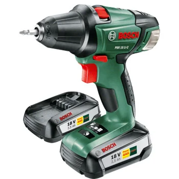 Bosch akumulatorska dvobrzinska bušilica-odvrtač litijum-jonska PSR 18 LI-2 060397330H-1 Bosch akumulatorska dvobrzinska bušilica-odvrtač litijum-jonska PSR 18 LI-2 060397330H-1