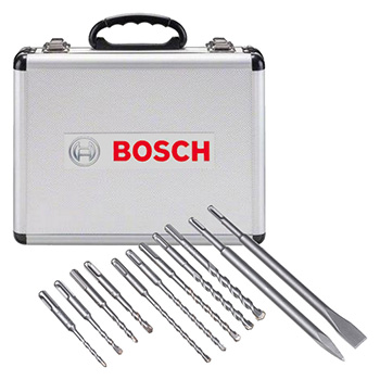 Bosch akumulatorski čekić GBH 180-LI Professional + 11-delni SDS+ set pribora 0615990M33 Bosch akumulatorski čekić GBH 180-LI Professional + 11-delni SDS+ set pribora 0615990M33