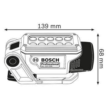 Bosch akumulatorska lampa GLI 12V-330 Professional 06014A0000-1