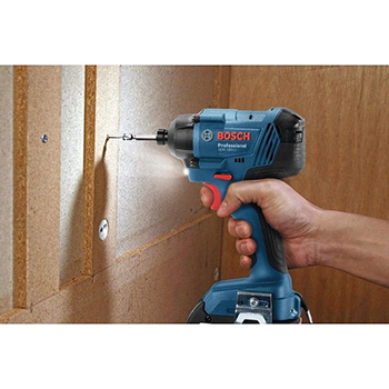 Bosch akumulatorski udarni odvrtač GDR 180-Li Professional, 2×2.0 Ah, punjač, kofer 06019G5123-5