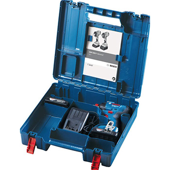Bosch akumulatorski udarni odvrtač GDX 180-Li Professional, 2×2.0 Ah, punjač, kofer 06019G5223-1