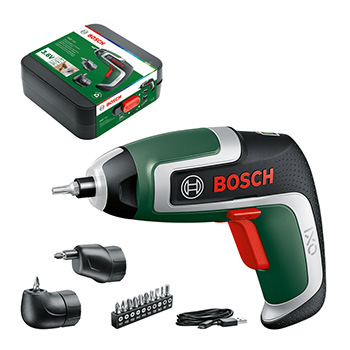 Bosch akumulatorski odvrtač IXO 7 sa 2 nastavka + 10-delni set bitova 06039E0021 Bosch akumulatorski odvrtač IXO 7 sa 2 nastavka + 10-delni set bitova 06039E0021