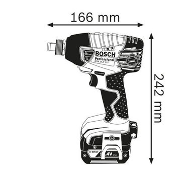 Bosch akumulatorski rotacioni udarni odvrtač GDX 14,4 V-LI Professional 06019B8004-1