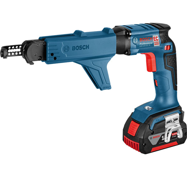 Bosch akumulatorski odvrtači za suvu gradnju GSR 18 V-EC TE + MA 55 Professional 06019C8006