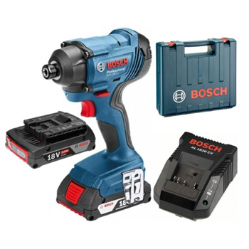 Bosch akumulatorski vibracioni odvrtač Professional GDR 180-Li + SwissPeak višenamenski alat + POKLON Akumulator 18V 6,0Ah 0615990K9X-1