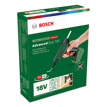 Bosch akumulatorski pištolj za lepak AdvancedGlue 18V Solo 0603264800-6