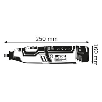 Bosch akumulatorski rotacioni alat GRO 12V-35 Professional solo 06019C5000 Bosch akumulatorski rotacioni alat GRO 12V-35 Professional solo 06019C5000