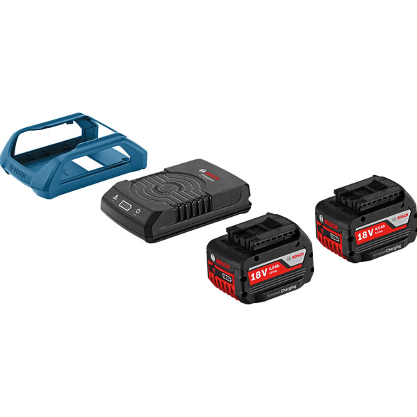 Bosch početni set 2 x GBA 18V 4,0 Ah MW-C + GAL 1830 W Wireless Charging Professional 1600A00C46