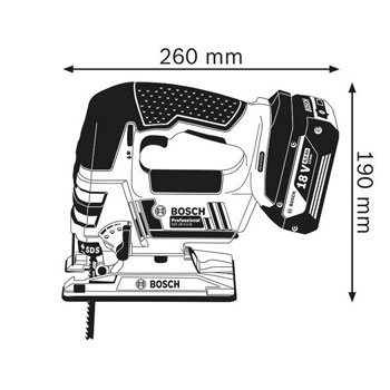 Bosch akumulatorske ubodne testere GST 18 V-LI B Professional 06015A6103 Bosch akumulatorske ubodne testere GST 18 V-LI B Professional 06015A6103