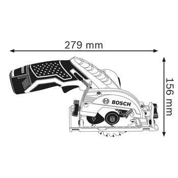 Bosch akumulatorska kružna testera GKS 12V-26 Professional 06016A1000-1