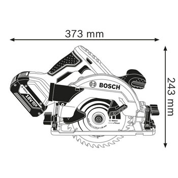 Bosch akumulatorska kružna testera GKS 18V-57 G Professional 06016A2100 Bosch akumulatorska kružna testera GKS 18V-57 G Professional 06016A2100