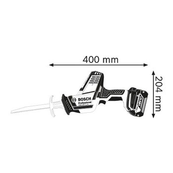 Bosch akumulatorska univerzalna testera GSA 18 V-LI C Professional 06016A5001 Bosch akumulatorska univerzalna testera GSA 18 V-LI C Professional 06016A5001