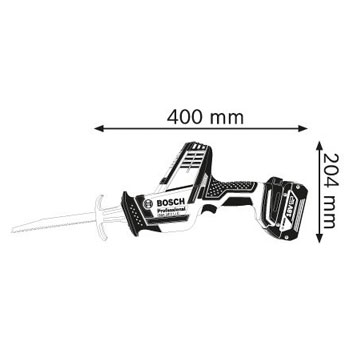 Bosch akumulatorska univerzalna testera GSA 18 V-LI C Professional 06016A5002 Bosch akumulatorska univerzalna testera GSA 18 V-LI C Professional 06016A5002