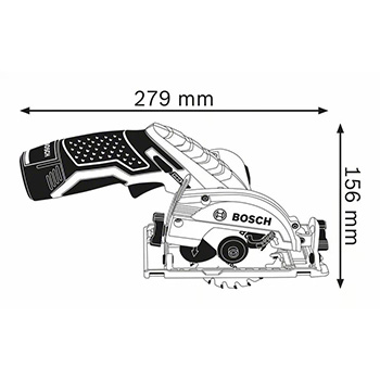 Bosch akumulatorska kružna testera GKS 12V-26 Professional 0615990M41-7