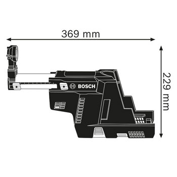 Bosch sistemski pribor GDE 18V-16 Professional 1600A0051M-1