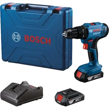 Bosch akumulatorska vibraciona bušilica odvrtač 2x2.0Ah 06019K9100