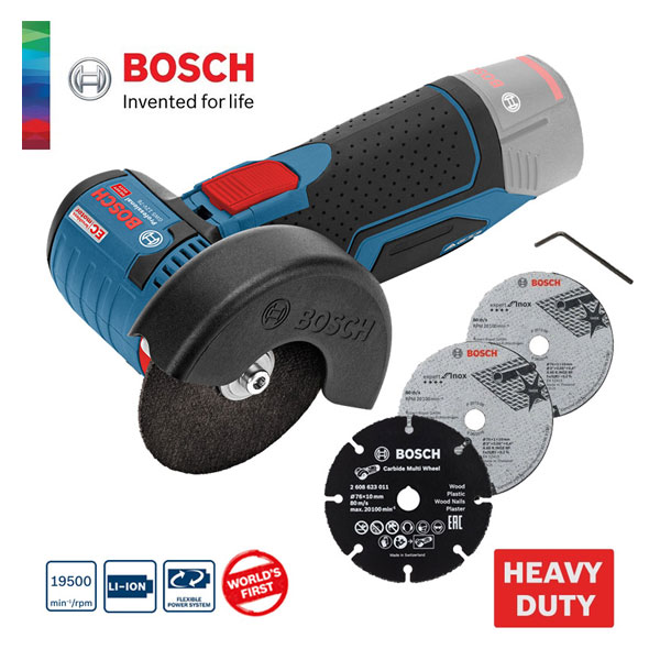 Bosch akumulatorska ugaona brusilica GWS 12V-76 Professional 06019F2000 Bosch akumulatorska ugaona brusilica GWS 12V-76 Professional 06019F2000