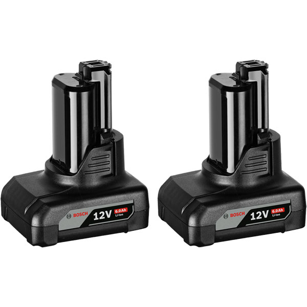 Bosch akumulator 2 x GBA 12V 6.0Ah Professional 1600A00X7M Bosch akumulator 2 x GBA 12V 6.0Ah Professional 1600A00X7M
