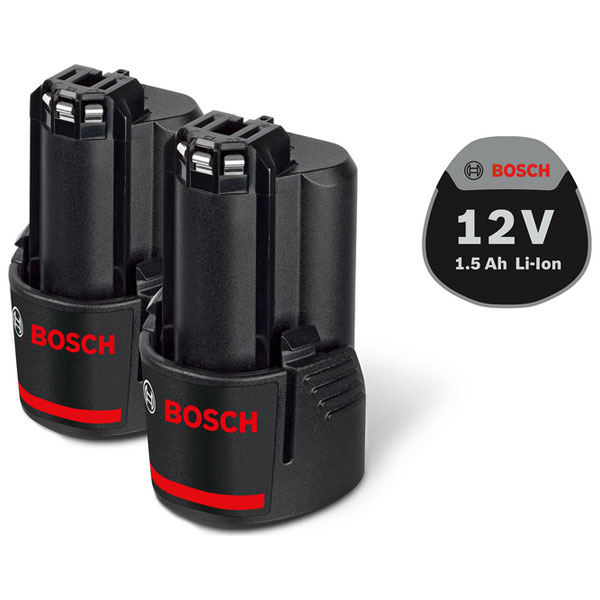 Bosch Akumulator 2 x GBA 12V 1.5Ah Professional 1600Z0003Z
