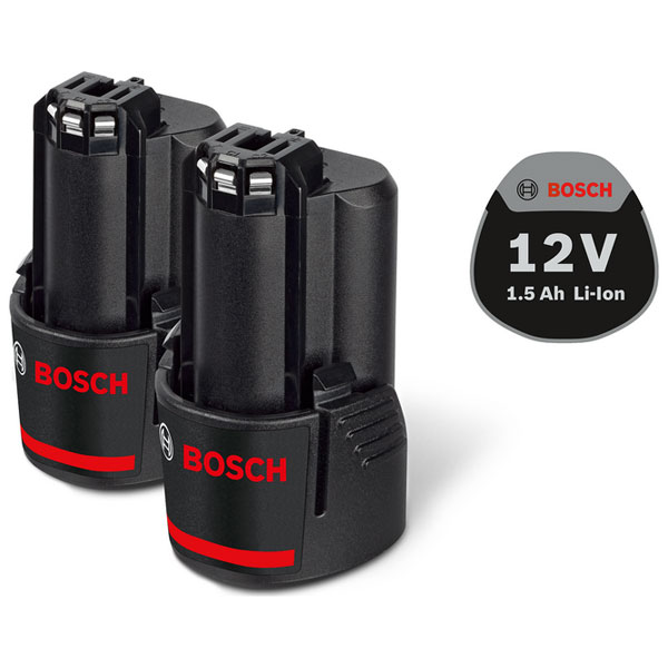 Bosch Akumulator 2 x GBA 12V 1.5Ah Professional 1600Z0003Z Bosch Akumulator 2 x GBA 12V 1.5Ah Professional 1600Z0003Z