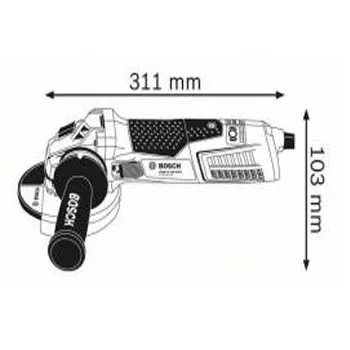 Bosch ugaona brusilica GWS 17-125 CIEX Professional 060179H106-1 Bosch ugaona brusilica GWS 17-125 CIEX Professional 060179H106-1