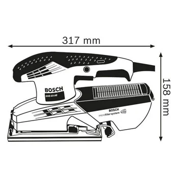 Bosch oscilaciona brusilica GSS 23 AE Professional 0601070721 Bosch oscilaciona brusilica GSS 23 AE Professional 0601070721