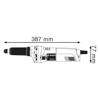 Bosch ravna brusilica GGS 8 CE Professional 0601222100-1