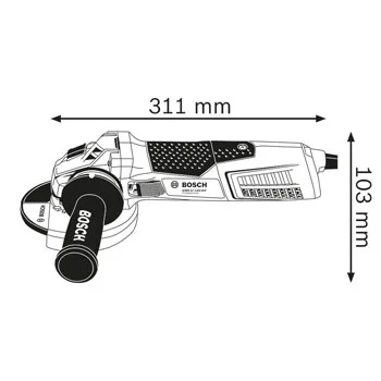 Bosch ugaona brusilica GWS 17-125 CIT Professional 060179J006-1 Bosch ugaona brusilica GWS 17-125 CIT Professional 060179J006-1